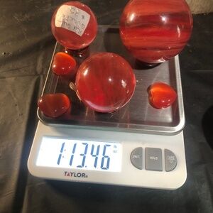 Melting red Quartz